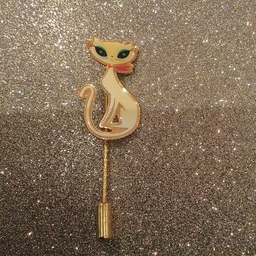 French Kitty - Stick Pin/Sticker Sheet